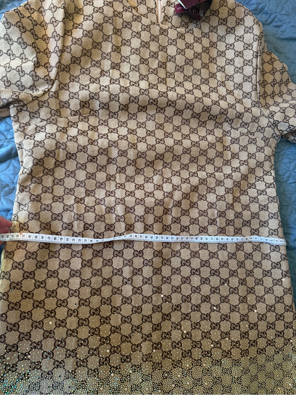 Gucci Beige and Brown GG Dress - Picture 8 of 8